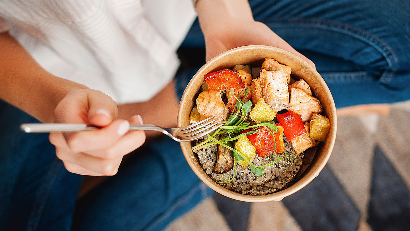 Zdrav obrok pun vitamina C i cinka.